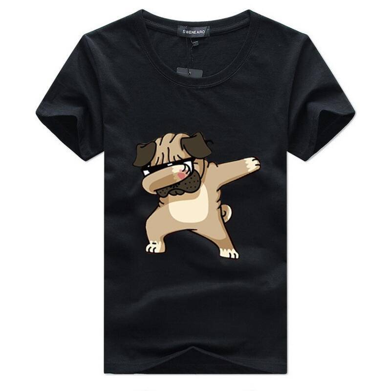 Men’s Dog Printed T-Shirt For Pet Lovers T-shirts & Sweatshirts