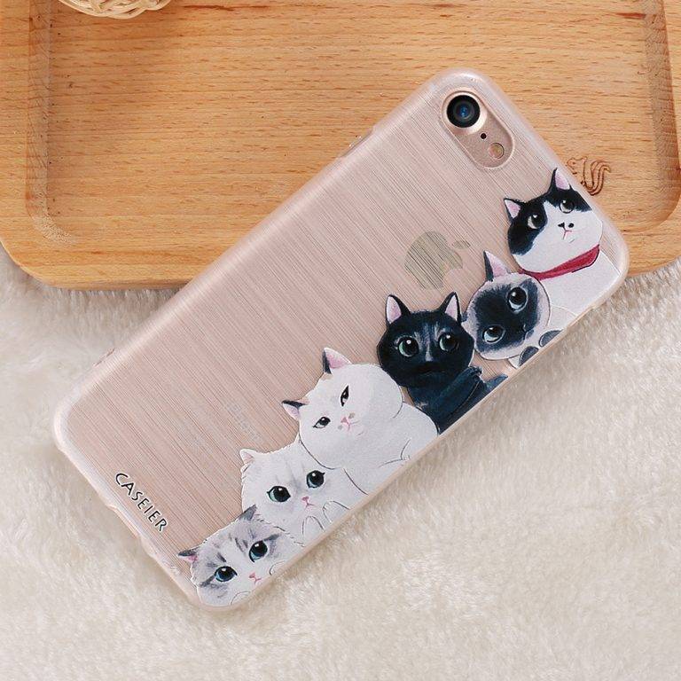 Cat Soft Phone Case for iPhone - Adorable Darling