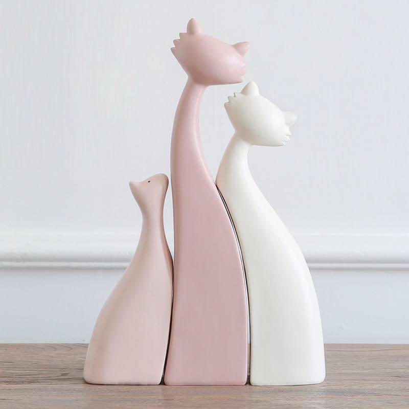 Resin Cats Statues for Home Decorating For Pet Lovers Home Decor
