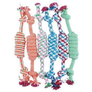 Braided Bone Knot for Dog Dogs Toys