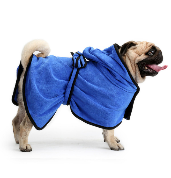 Dog Super Absorbent Bathrobe Dogs Grooming & Care