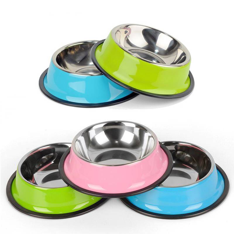 Modern Steel Dog’s Bowl Dogs Feeding & Watering Accessories