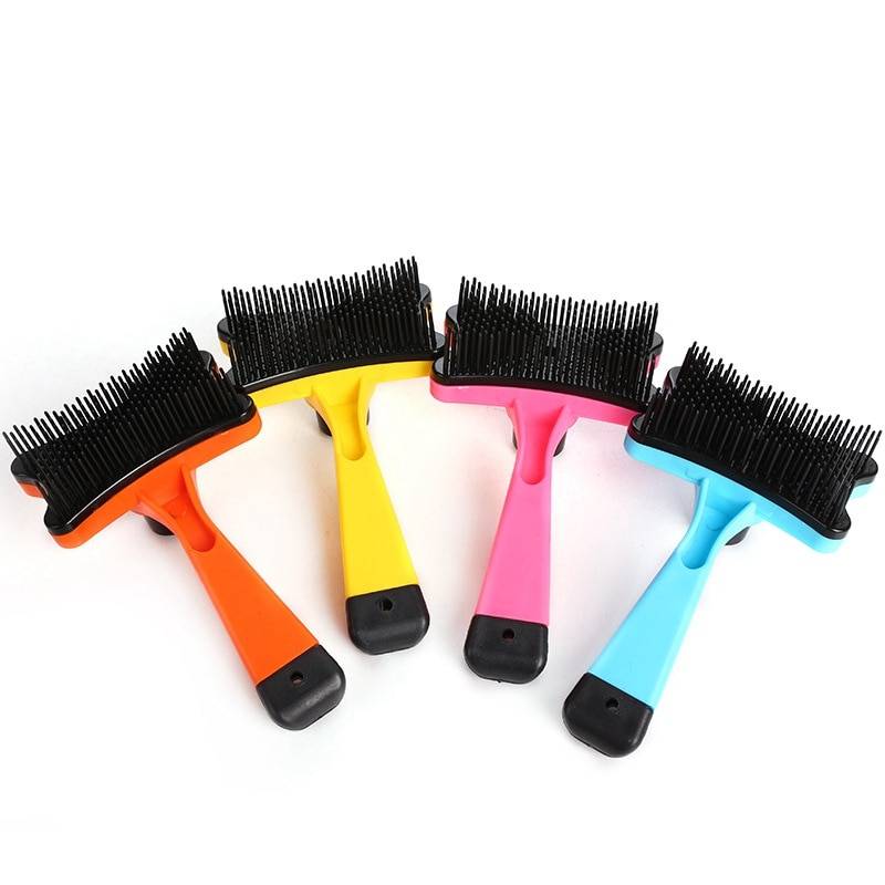 Colorful Pet Grooming Brush Cats Grooming & Care