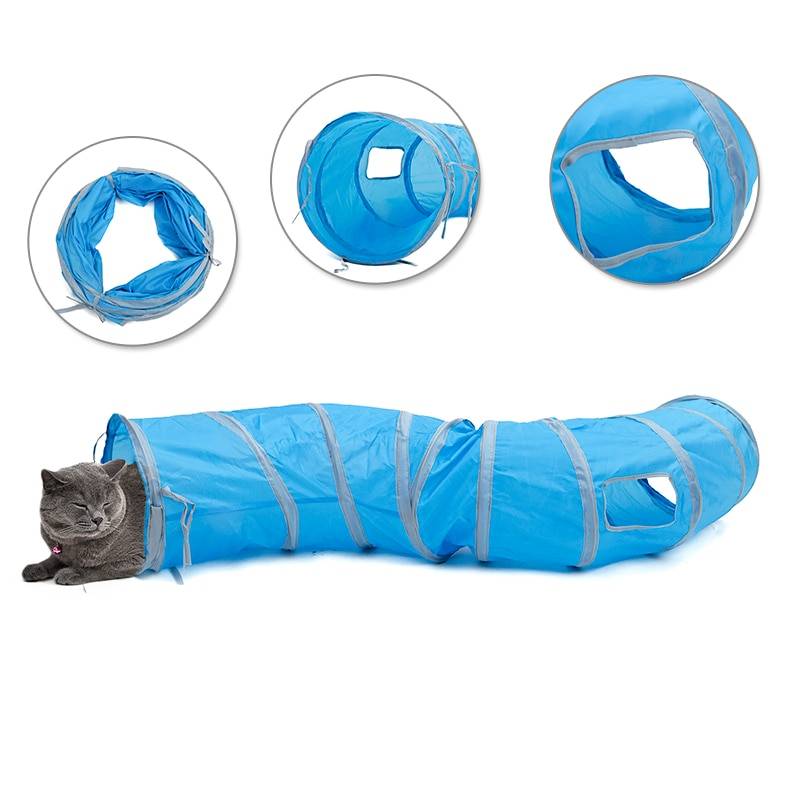 S Shaped Long Tunnel Toy for Cats Cats Toys