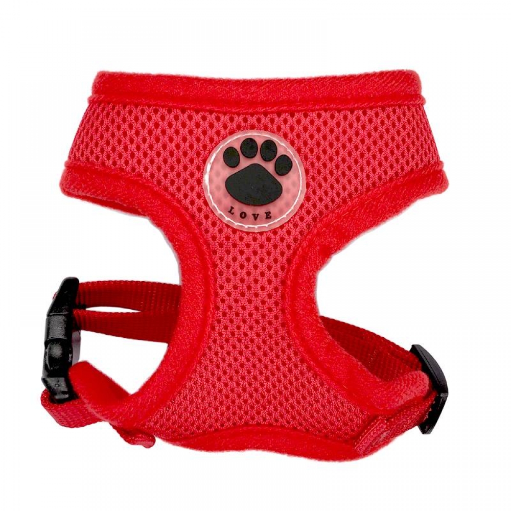 Breathable Paw Print Harness - Adorable Darling