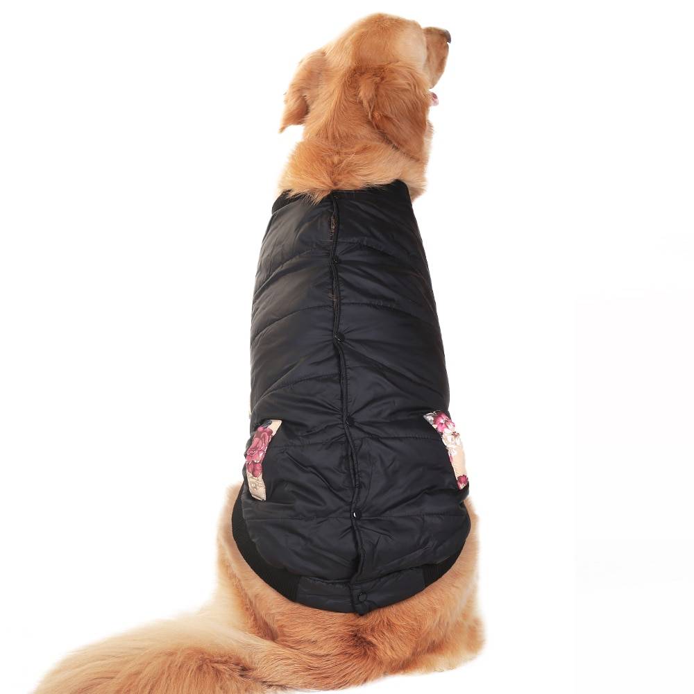 Dog’s Floral Print Vest Clothing Dogs