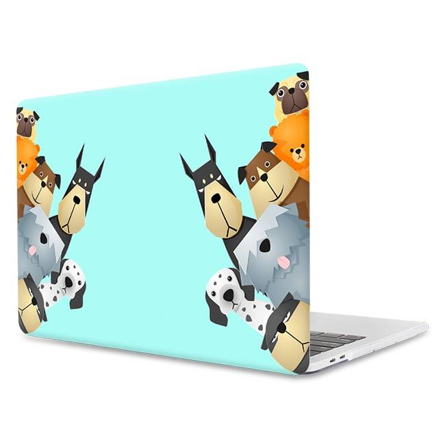 Hard MacBook Cases with Cute Animal Prints For Pet Lovers Tablet & Laptop Accessories