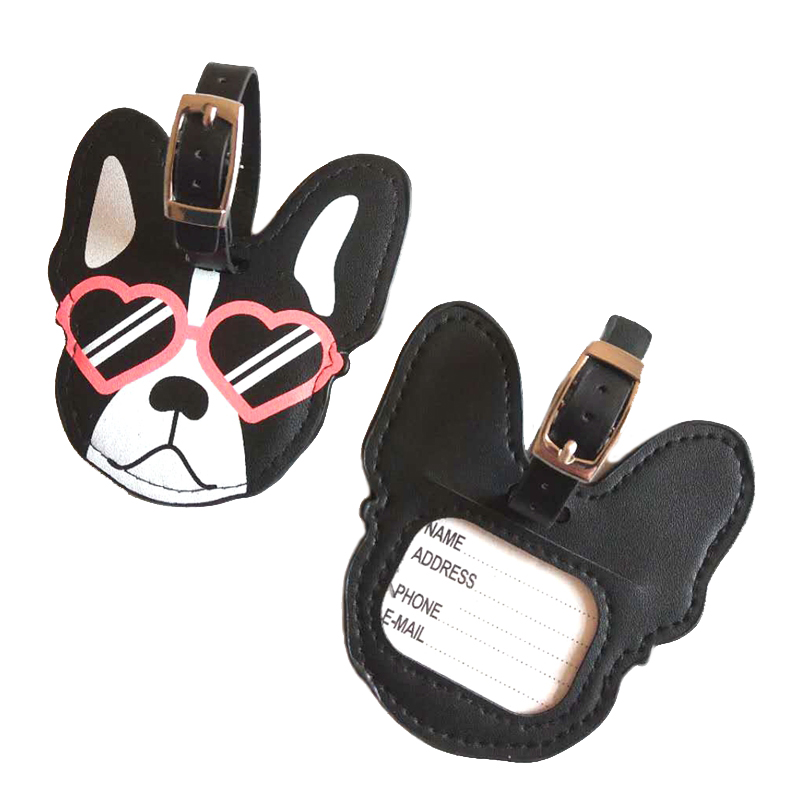 Dog Shaped Luggage Tag For Pet Lovers Travel Accessories