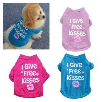 Cute Dog's T-Shirt to Dress Up Your Puppy! Fun & Fashionable Pet Shirts!
