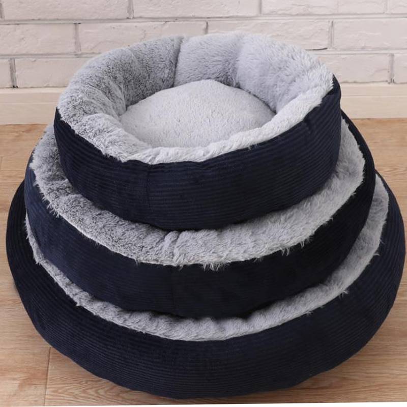 Soft Pet Bed with Detachable Cushion